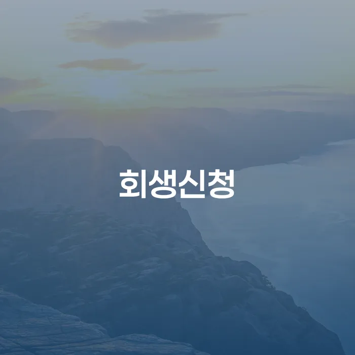 울진군 채무불이행자 개인회생으로 해결방법 경험 많은 곳에서